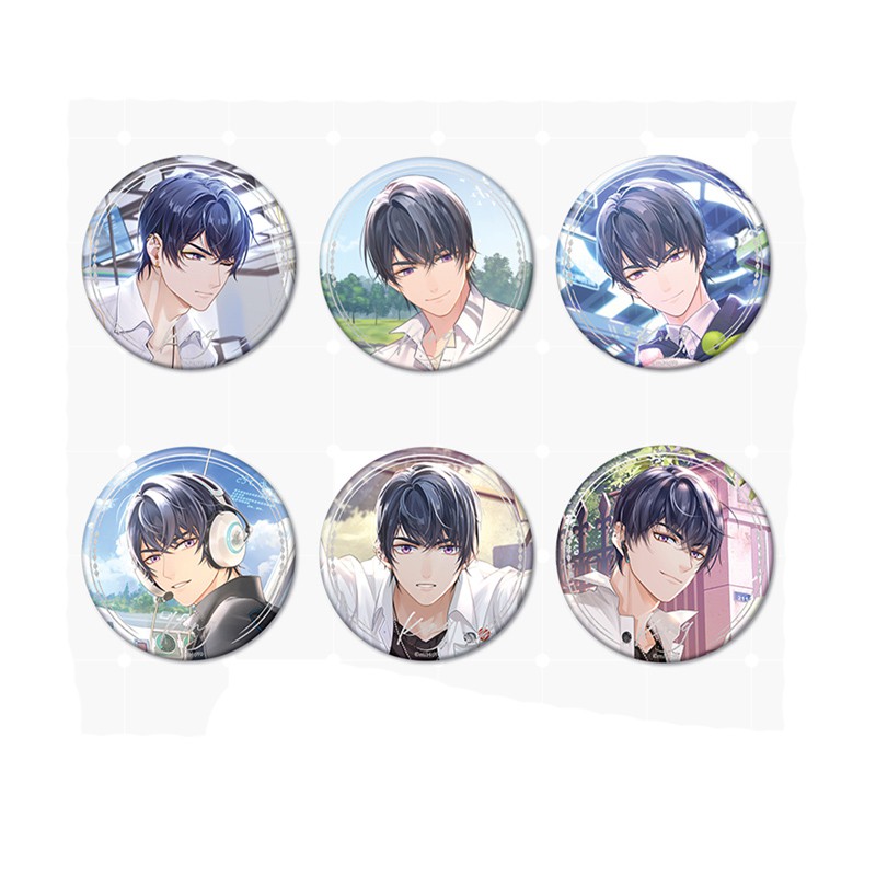 Combo 6 huy hiệu cài áo IN HÌNH Tears of Themis game chibi dễ thương