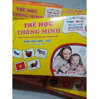 [XẢ KHO] Thẻ học thông minh 18 chủ đề