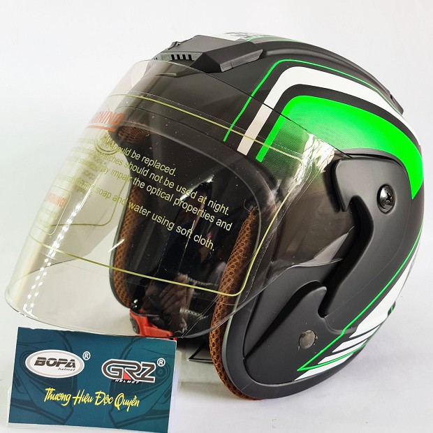 Nón bảo hiểm 3/4 bọ cạp chính hãng BOPA HELMET