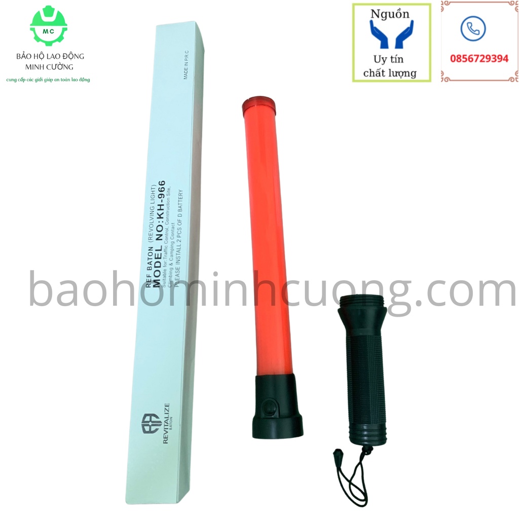Gậy đèn chỉ huy, gậy chỉ huy, gậy cảnh báo, điều khiển giao thông, công trường xây dựng