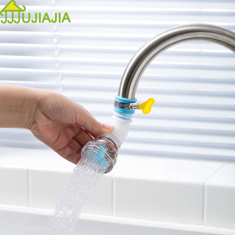Đồ Lọc Gắn Vòi Nước JUJIAJIA Hỗ Trợ Kéo Dài Vòi Và Chống Văng Nước Sử Dụng Trong Nhà Bếp