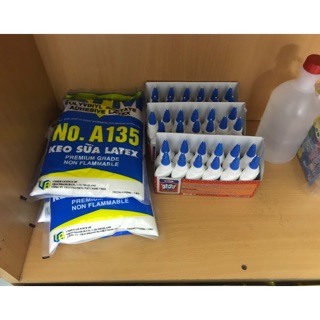 Keo sữa ATM túi 1KG ( Nguyên liệu làm slime và dán đồ cần thiết)