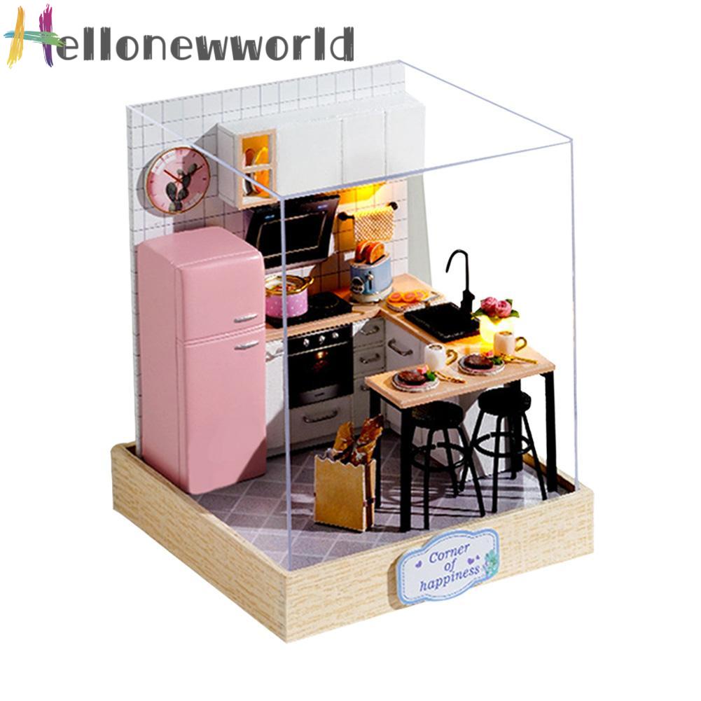 Bộ Nội Thất Nhà Búp Bê Bằng Gỗ Diy