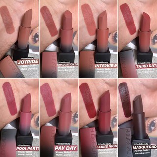Son lì Huda Power Bullet Matte Lipstick