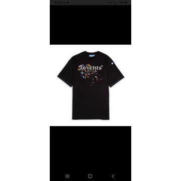 Tee levent black real đủ size s m l