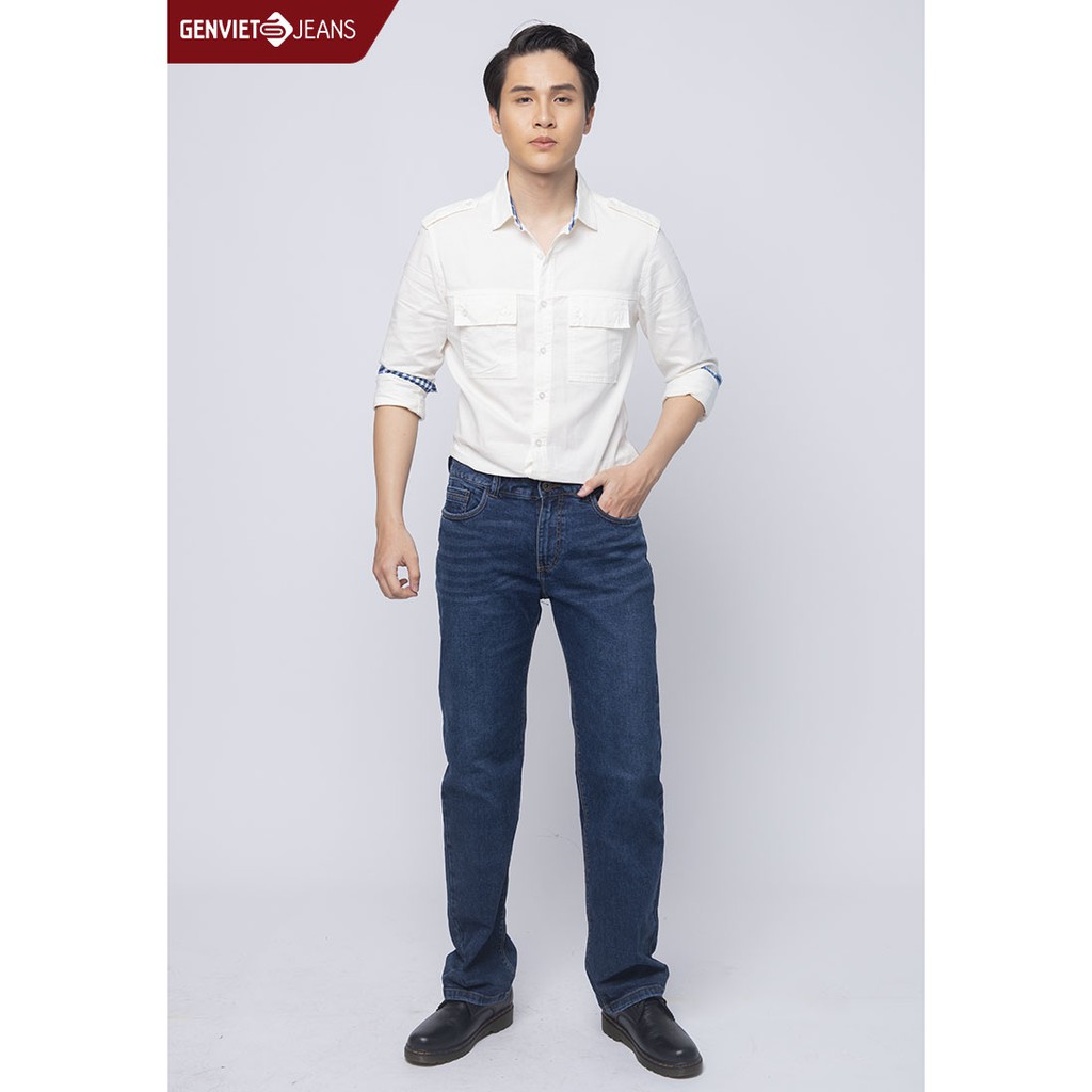 Quần dài jenas nam D1109J970 GENVIET | BigBuy360 - bigbuy360.vn