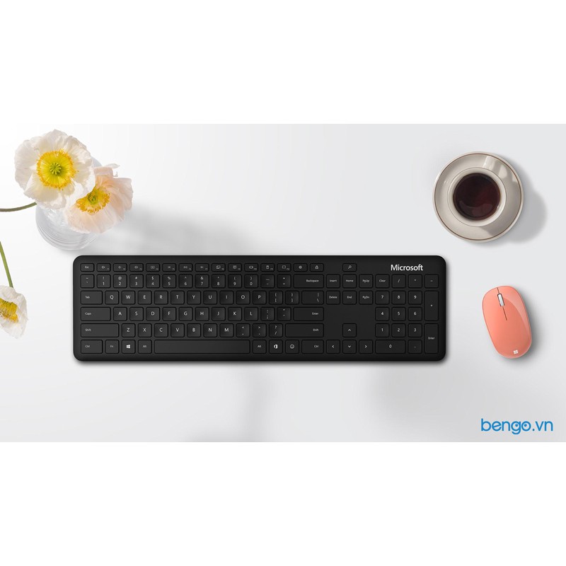 Bàn phím không dây Microsoft Bluetooth® Desktop - QSZ-00017