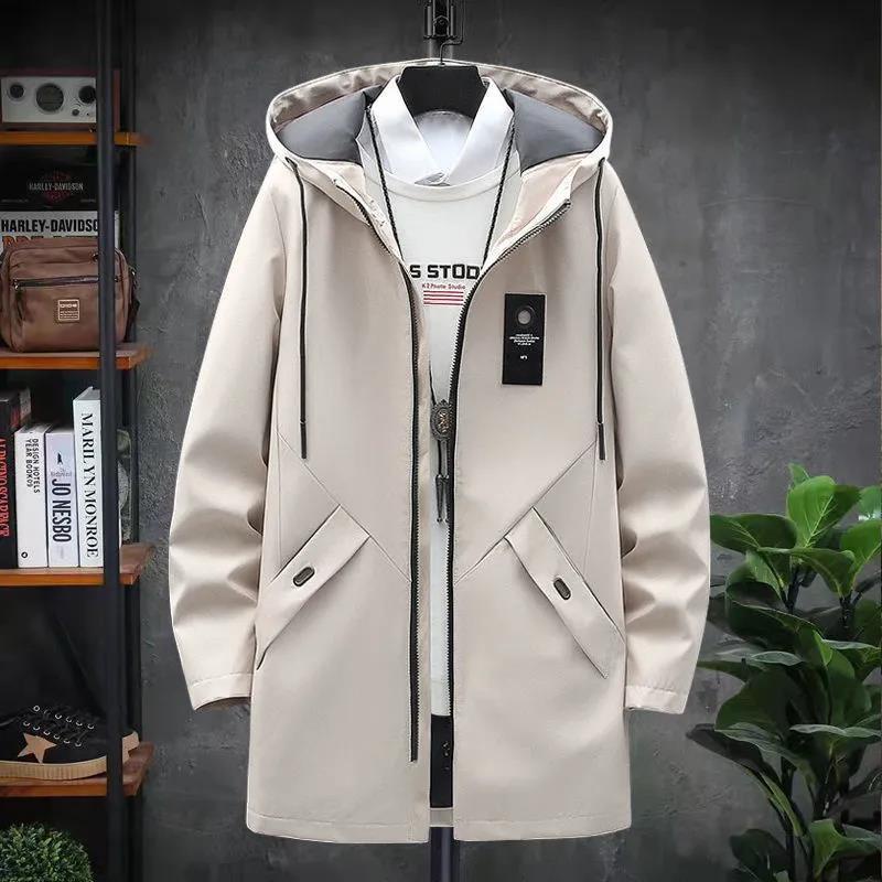 Áo Khoác Hoodie Lót Nhung Dày Dặn Dáng Rộng Thời Trang Thu Đông Cho Nam