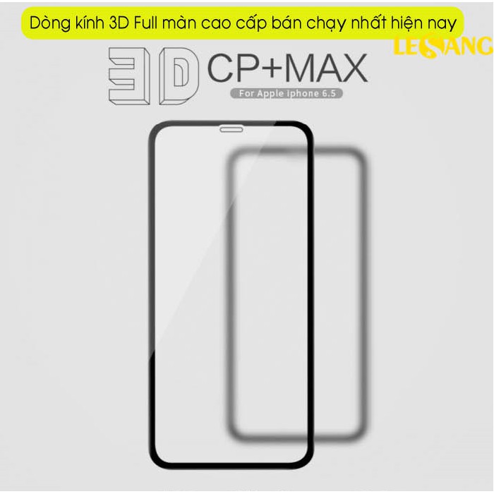 Cường lực  iPhone 11 Pro Max/ 11 Pro/ 11/ Xs Max / XR/ Xs / X  Nillkin XD+ Full màn hình - Hàng Chính Hãng
