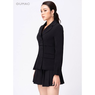 Chân váy nữ xếp ly VA10237 GUMAC