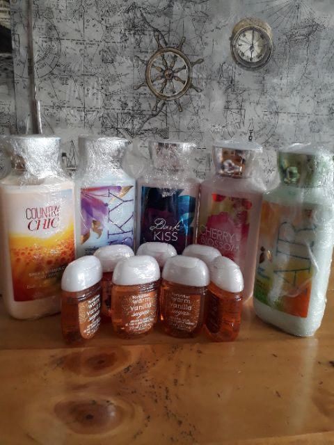 Sữa tắm,lotion,xịt thơm của bath&bodyworks Mỹ (cam kết chuẩn auth 100%) hàng xách tay từ Mỹ