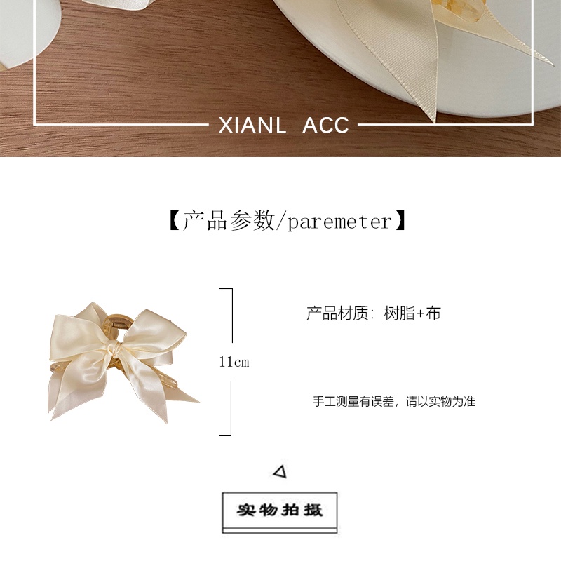 Kẹp Tóc Hình Nơ Sau Lưng Phong Cách Hàn Quốc Thời Trang Cho Nữ