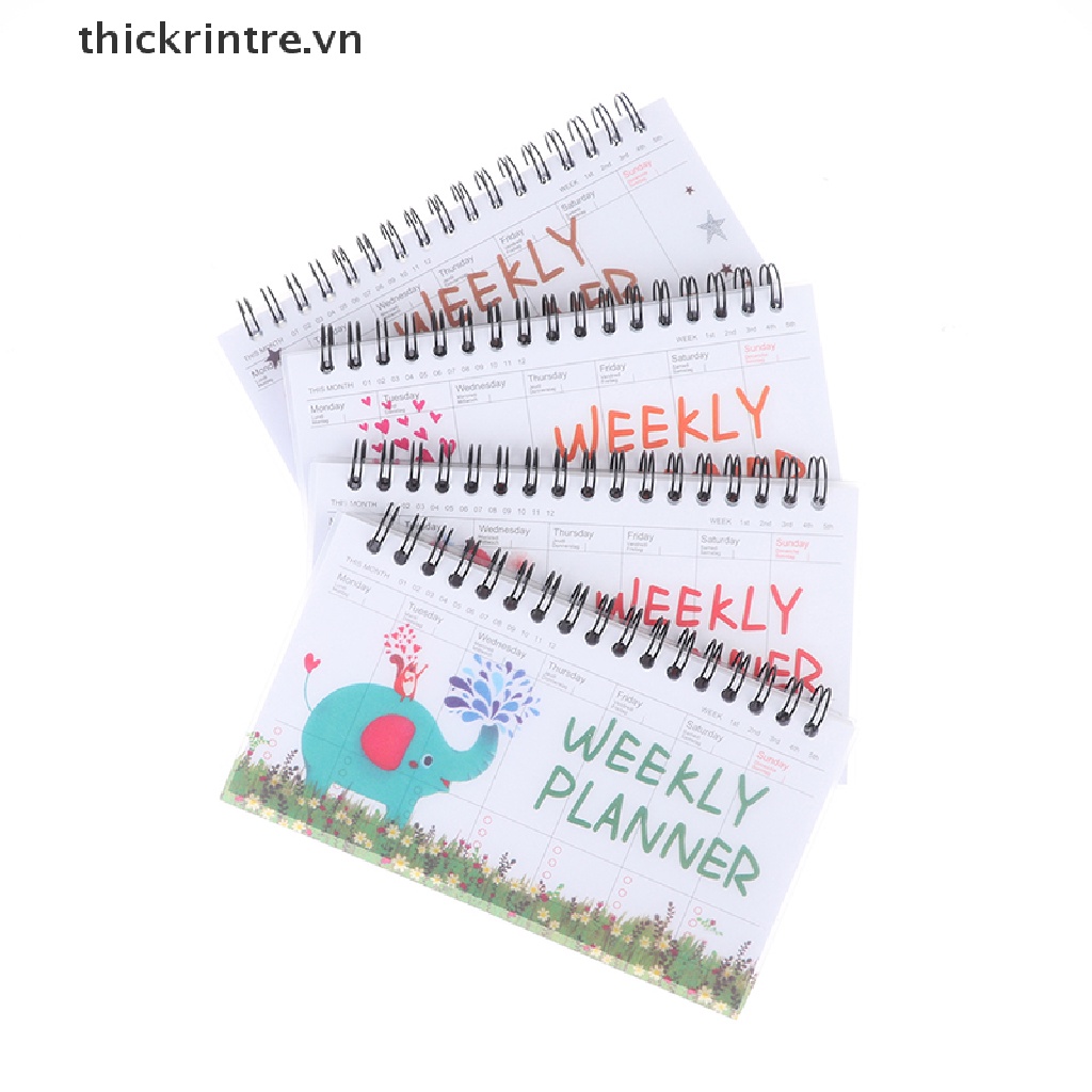Sổ Ghi Chép Kế Hoạch Hàng Tuần Agenda 2021 2022