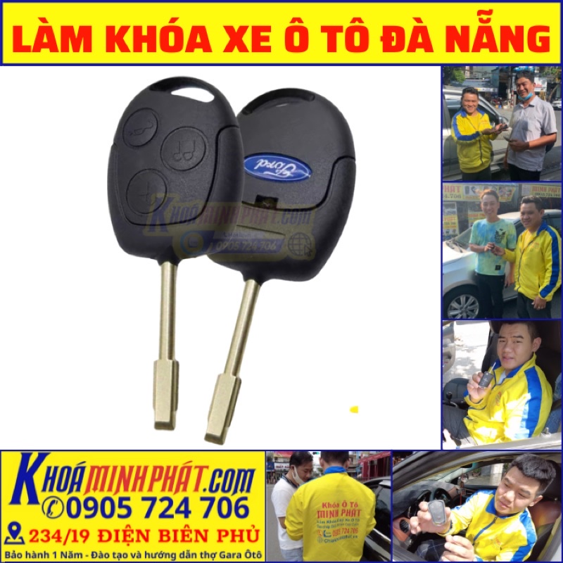 Làm chìa khoá xe Ô tô Đà Nẵng, Thay vỏ Thay Pin