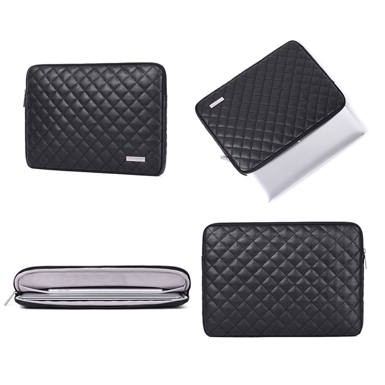 Túi chống sốc Laptop Macbook CanvasArtisan caro da sang chảnh (Chính hãng)