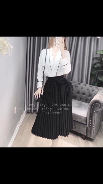 Váy dập li hàng đẹp Tiệm Hanna | BigBuy360 - bigbuy360.vn