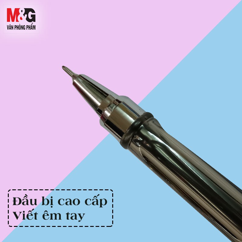 Bút nước/bút gel M&G AGP11535 ngòi 0.5mm dòng bút ký nét đều mực ko gai tắc mực