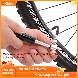 [TREEE] Bơm Xe Đạp Mini Cầm Tay Làm Từ Hợp Kim Nhôm 120psi