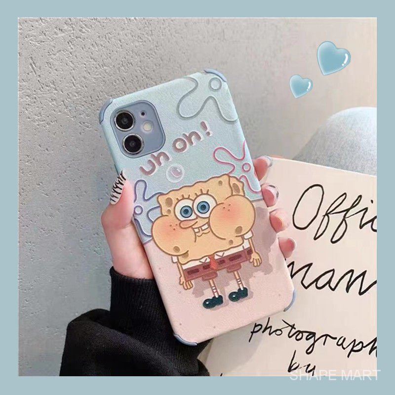 Ốp Điện Thoại Silicon Chống Rơi Họa Tiết Spongebob Cho Oppoa32 A52 A92S A7X | BigBuy360 - bigbuy360.vn