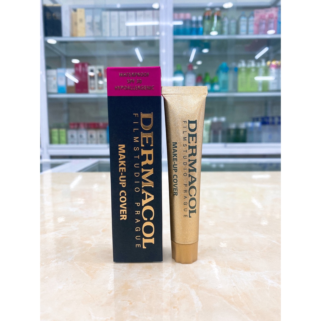 Kem Nền Che Mọi Khuyết Điểm Dermacol Chính Hãng Châu Âu 30g