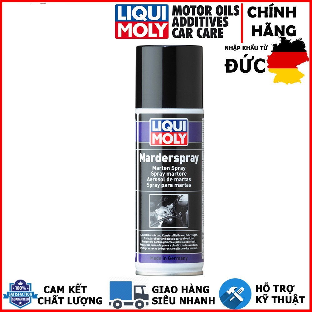 Chai Xịt Chống Chuột Liqui Moly Marten Spray 1515 200ml