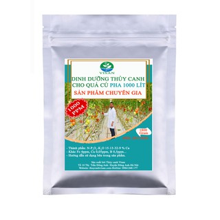 Dung dịch thủy canh 1000 LÍT 1000 PPM