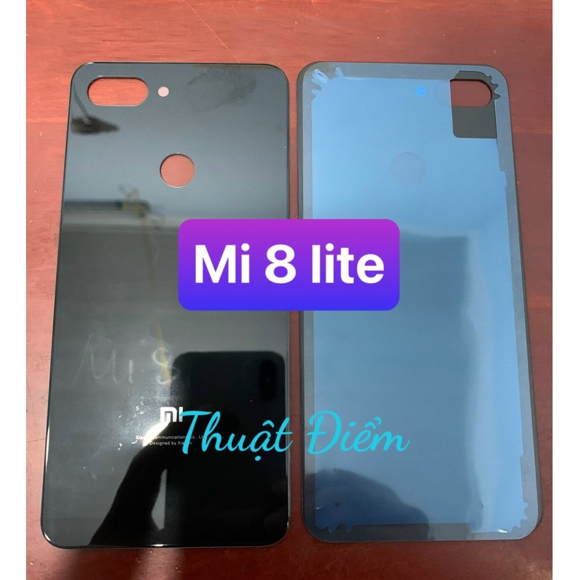 kính lưng Mi 8 lite - xiaomi