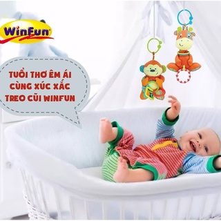 Thú bông xúc xắc treo cũi Winfun