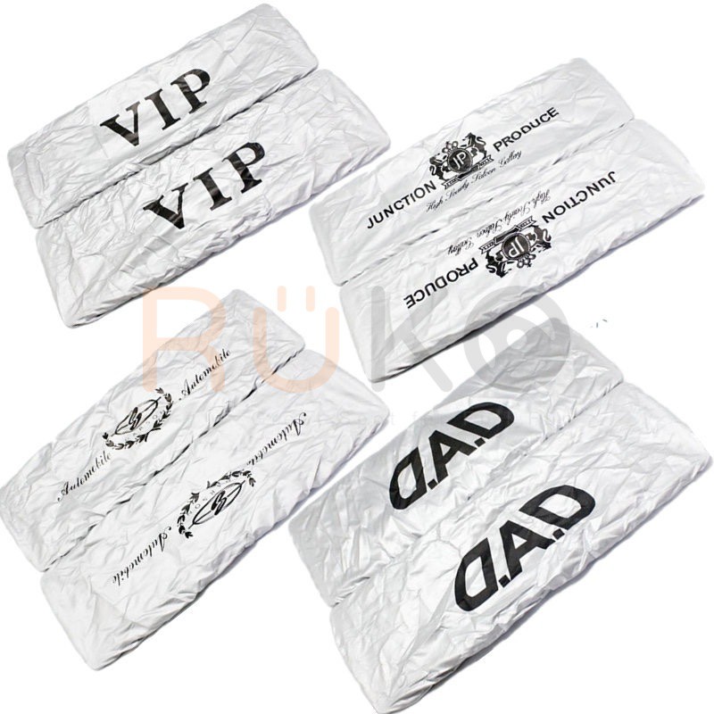 Bộ 2 áo che bụi biển số ô tô, xe hơi in chữ VIP