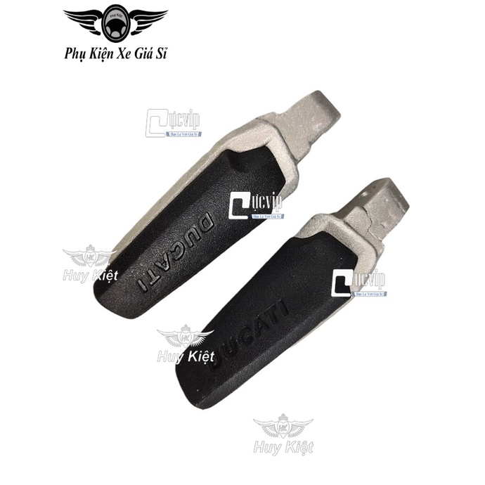 Cặp Gác Chân Sau Ducati Cao Su Gắn Tất Cả Dòng Xe Honda, Yamaha U-MS5159