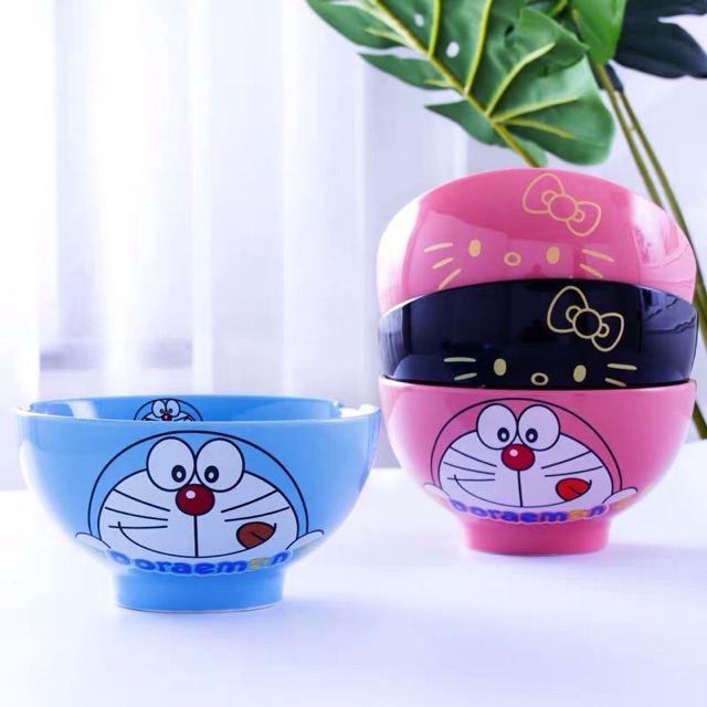 Tô sứ Doraemon 17cm tô Doremon - Doraemon Shop