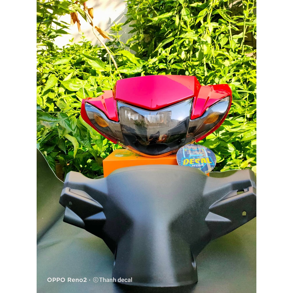 Đầu sirius 2 tầng gắn cho sirius 50-110 , full ốp đầu đủ màu , tặng kèm bợ cổ