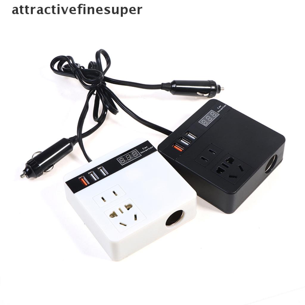 Bộ chuyển đổi nguồn điện 150W 12V/ 24V sang 110V/ 220V dành cho xe hơi