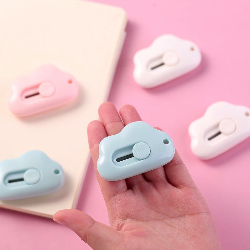 Dao Dọc Giấy Mini Bỏ Túi Hình Đám Mây Dễ Thương 88282 SHOP TIỆN ÍCH 777