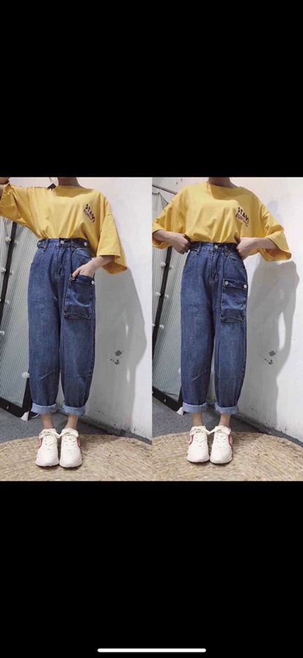 QUẦN BAGGY NỮ LƯNG THUN PHỐI TÚI HỘP, CHẤT BÒ MỀM HÀNG HOT TREND 2021 | BigBuy360 - bigbuy360.vn
