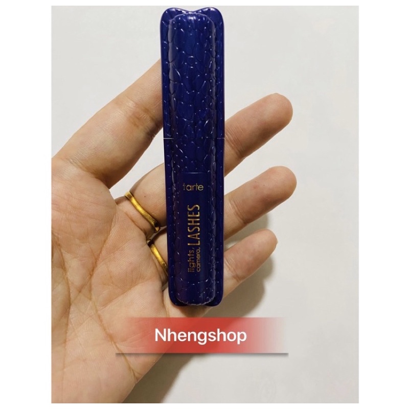 [4ml] Chuốt mi dài và dày Mascara Tarte Deluxe lights, camera, lashes 4 in 1