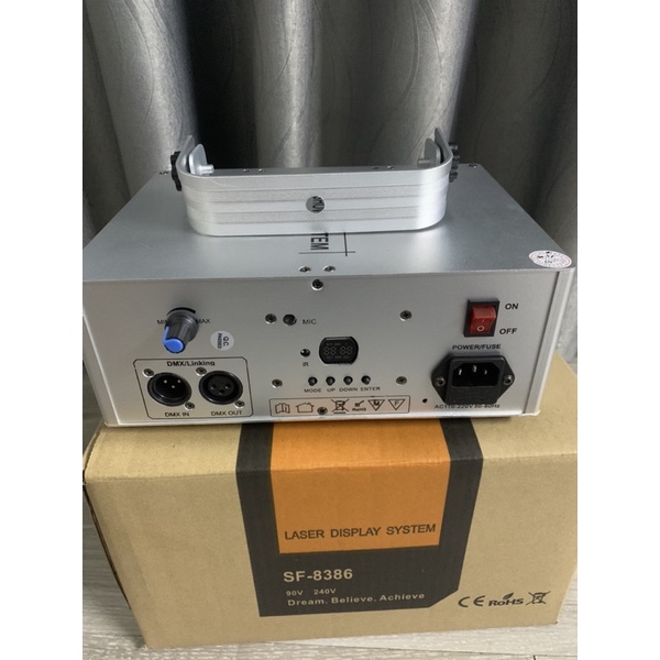 Đèn Laser SF 8386 Chiếu Hình Hiệu Ứng Ảo Cho Phòng karaoke và phòng bay( Đèn bay phòng)
