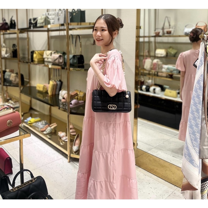 Túi Lyn peggy crossbody đeo chéo kẹp nách Size 24