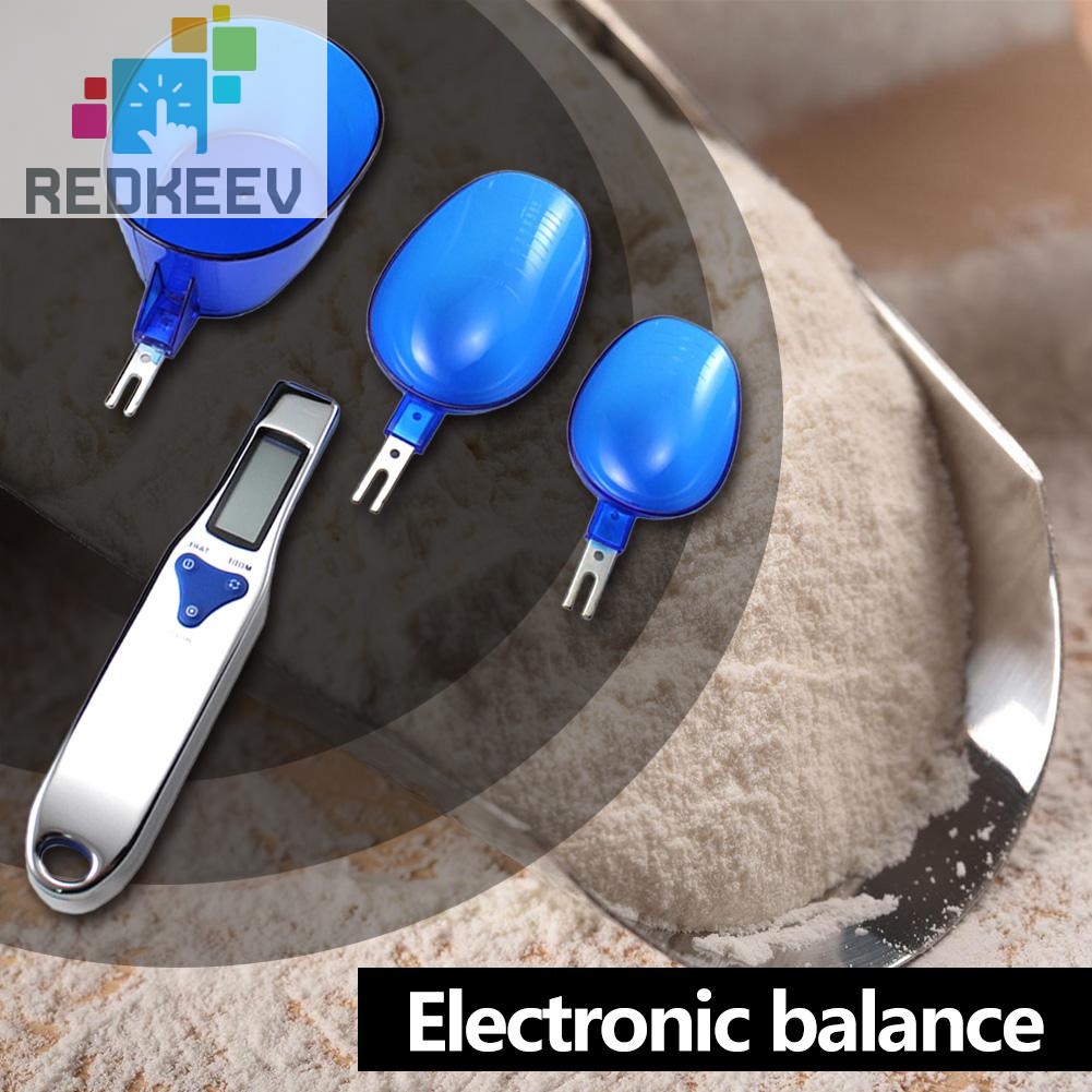 Muỗng đo lường điện tử kèm 3 muỗng tiện dụng cho nhà bếp