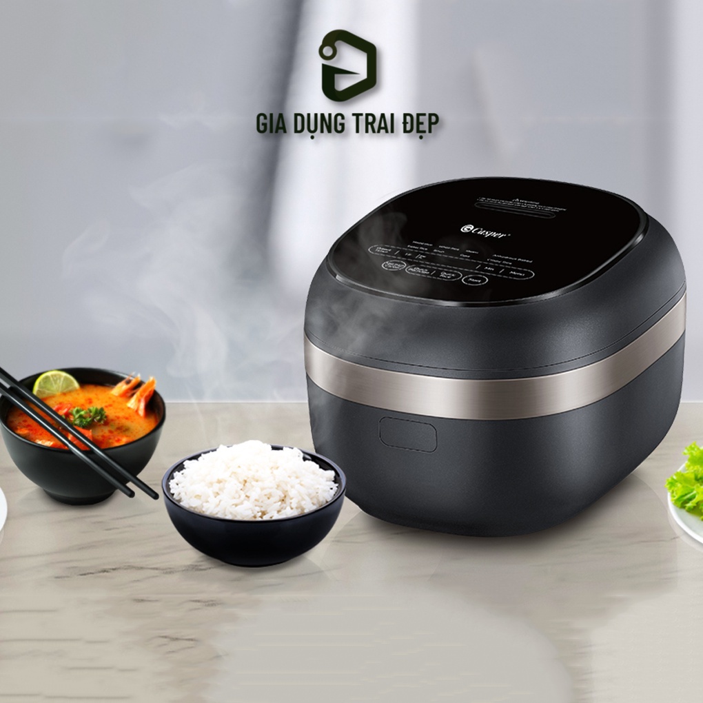 Nồi Cơm Điện Cao Tần Casper CI-15RC01, Casper CD-18RC01  Thương Hiệu Thái Lan, Bảng Cảm Ứng Hiện Đại Dễ Sử Dụng - Gia dụ