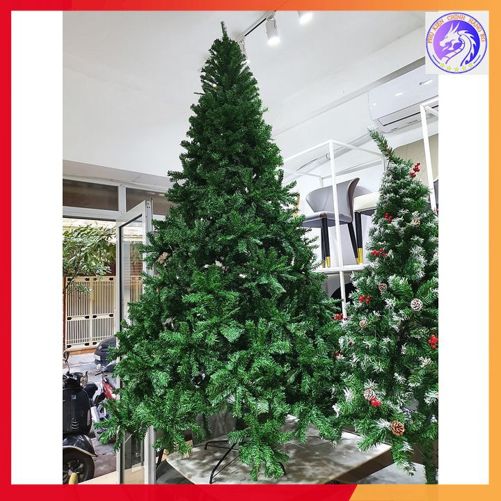 Cây Thông Noel 2m4 Tặng Set Phụ Kiện Trang Trí Cực Lung Linh Trang Trí Cây Thông Giáng Sinh