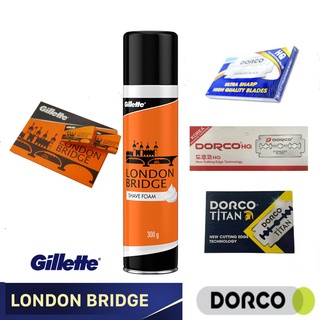 Dorco Gillette Lưỡi Lam Bọt cạo râu Gillette London Bridge