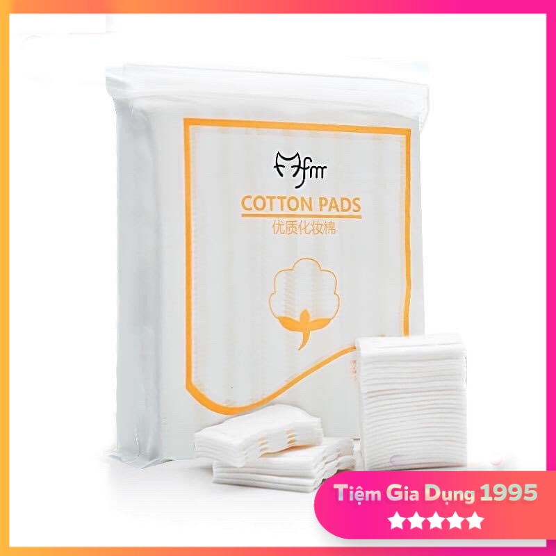 Bông tẩy trang 3 lớp Cotton Pads Túi 222 miếng hàng loại 1