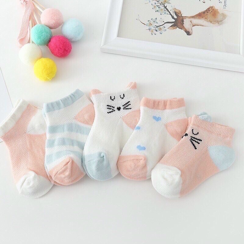 Tất Lưới Kids Socks thu đông Loại Đẹp cho bé( Lẻ 1 đôi)