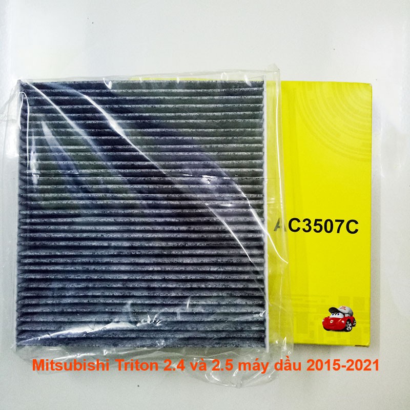 Lọc gió điều hòa AC3507 dành cho Mitsubishi Triton 2.4 và 2.5 máy dầu 2015, 2016, 2017, 2018, 2019, 2020, 2021 MZ600170