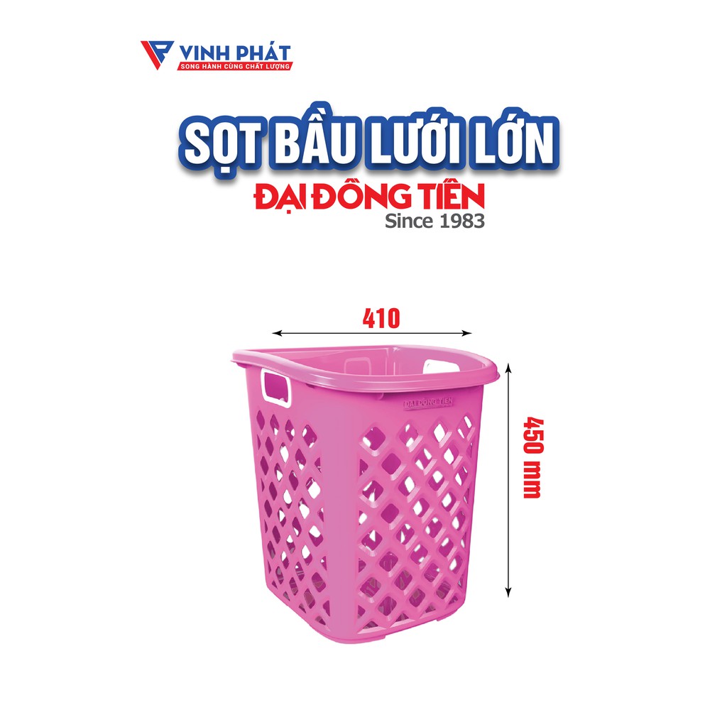 SỌT BẦU LƯỚI NHỰA CAO CẤP TRUNG / LỚN ĐẠI ĐỒNG TIẾN