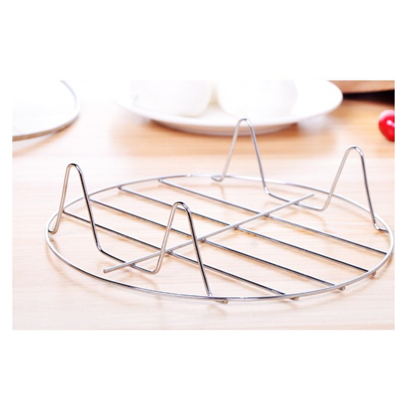 Vỉ HẤP INOX Đa Năng 4 Chân Hấp Bánh, Bánh Bao, Đồ Ăn 1331 ShipSiêuNhanh88