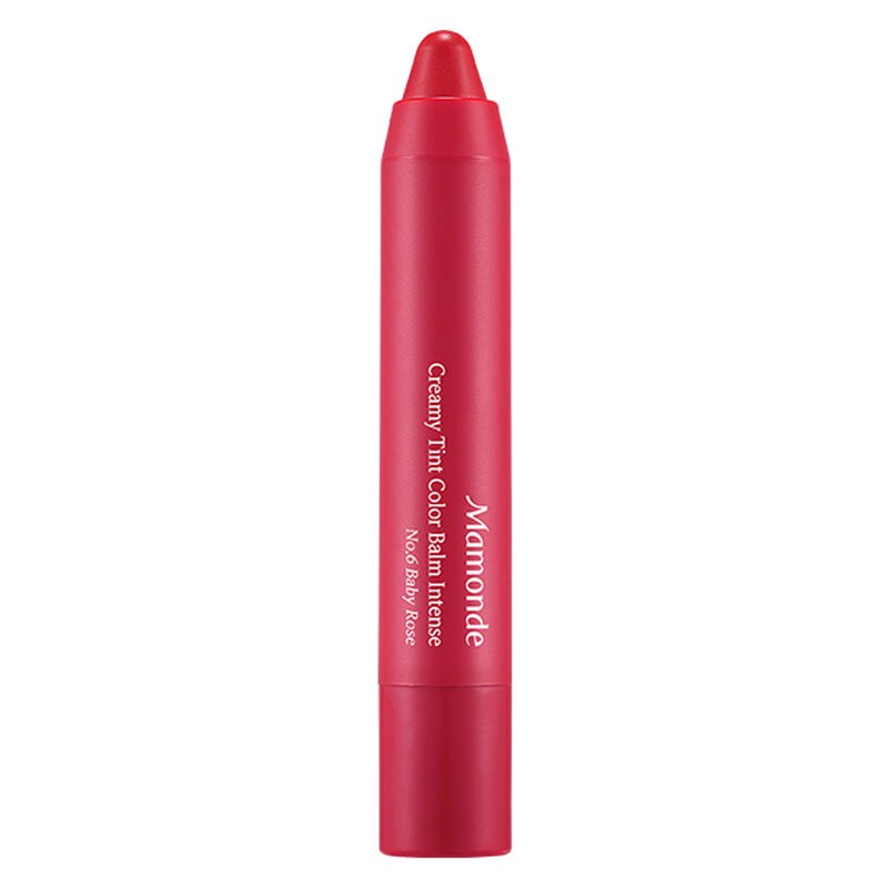 Son Bút Chì Mamonde Màu 06 Baby Rose Đỏ Hồng Creamy Tint Color Balm Intense #06 Baby Rose 2.5g