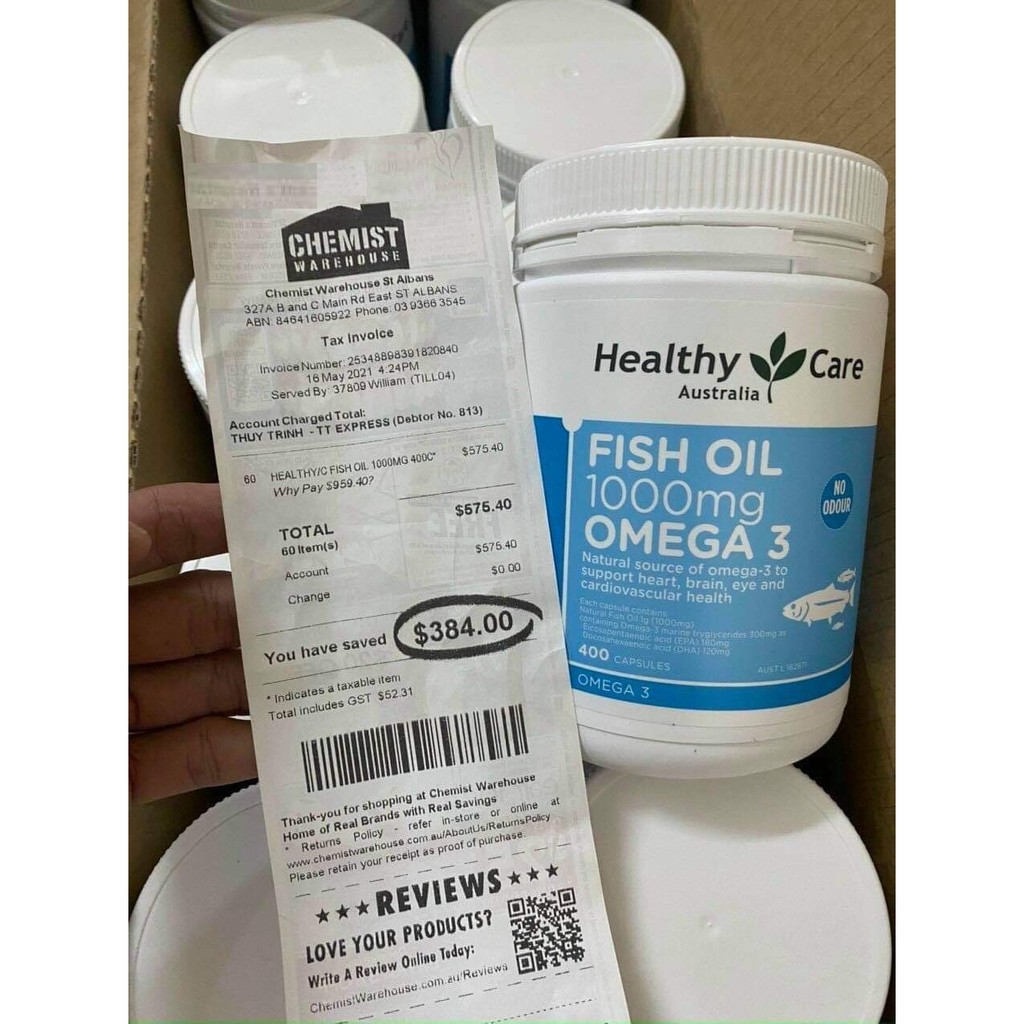 Omega 3 6 9 Healthy Care Ultimate tăng cường sức khỏe 200 viên | Thế Giới Skin Care