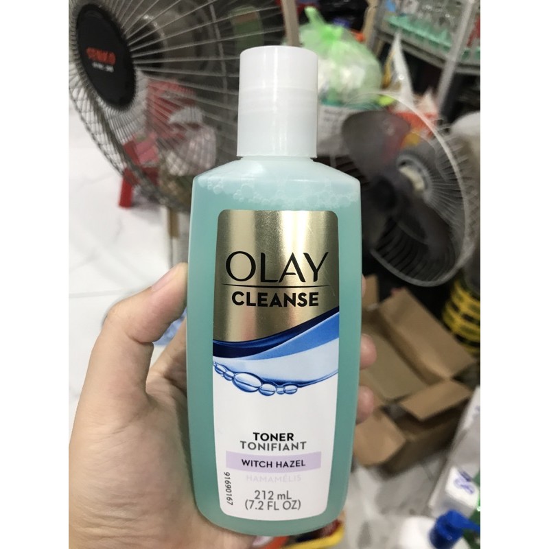 (Hàng Canada) Nước hoa hồng cân bằng da Olay Cleanse Toner witch Hazel